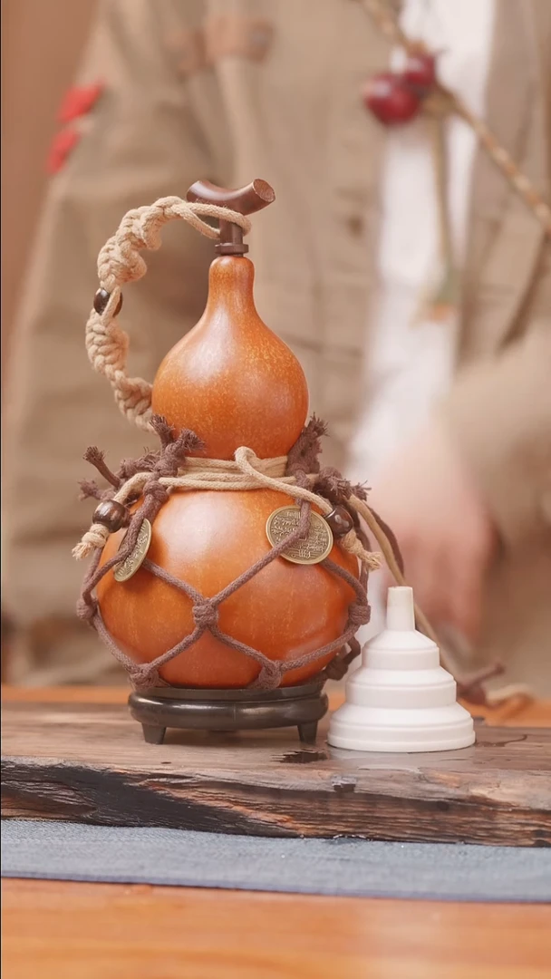 593号链接精品大漆葫芦现货现发[一物一拍]