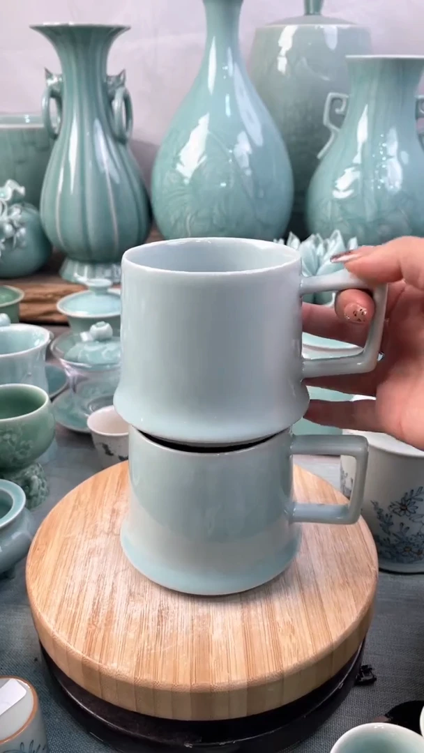 【闪购商品】特价福利 微瑕 慧仙青瓷