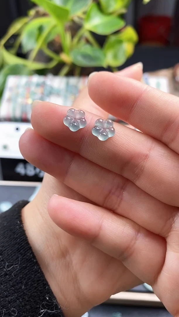 【闪购商品】翡翠颈饰未镶嵌冰花