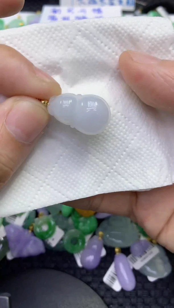 颈饰未镶嵌翡翠天然缅甸A货翡翠