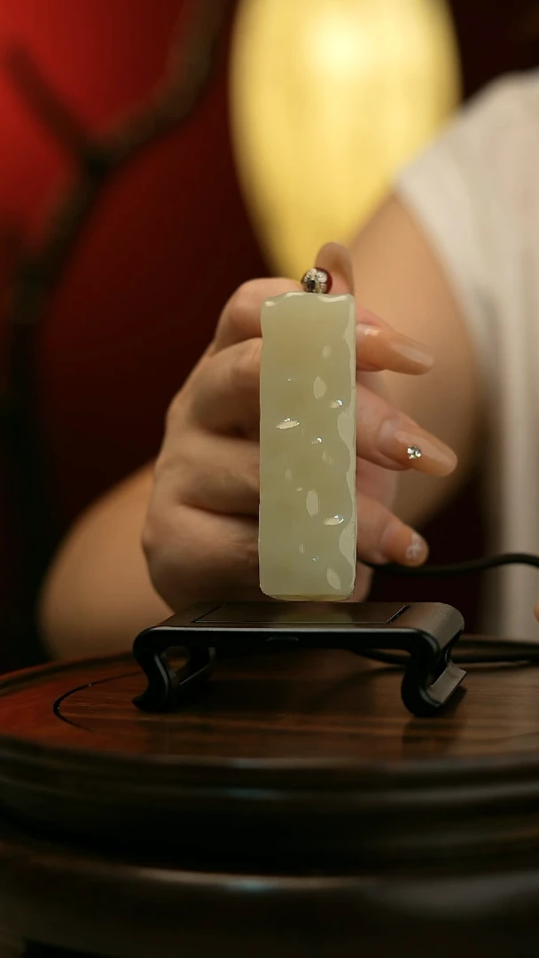 玉【小奶酪】天然玉石手把件