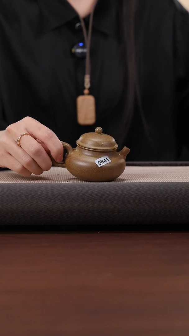 【闪购商品】紫砂茶壶841 WZ 柴烧 容天 120cc