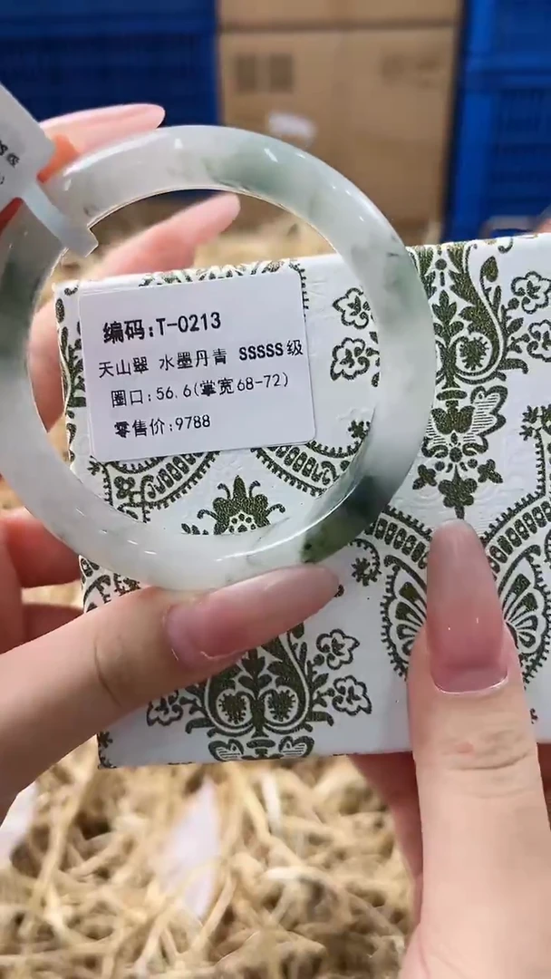 未镶嵌手镯石英质玉T-0213