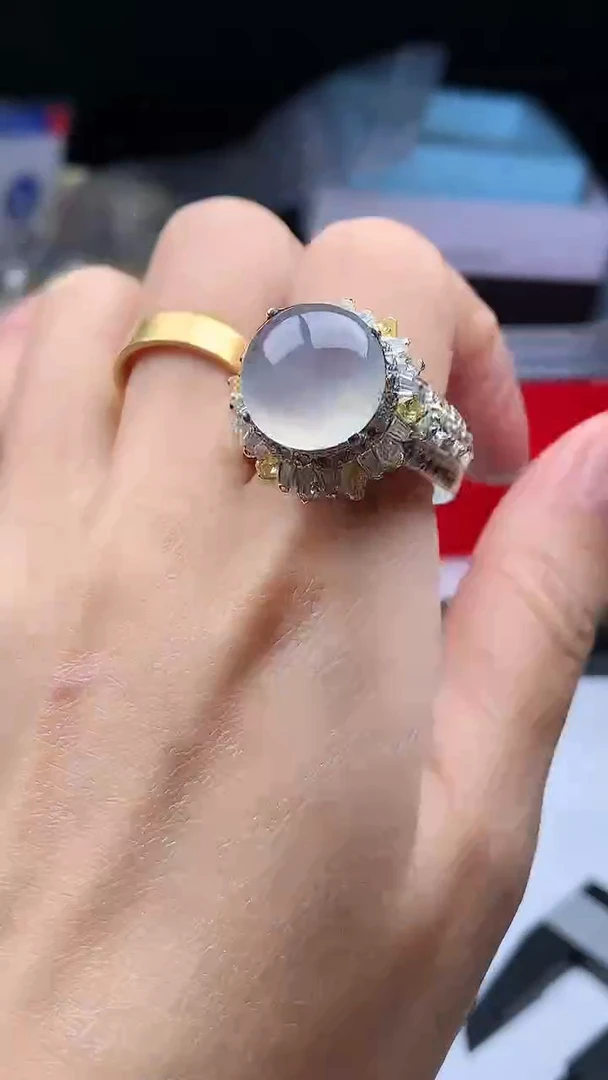 散珠翡翠缅甸A货+证书