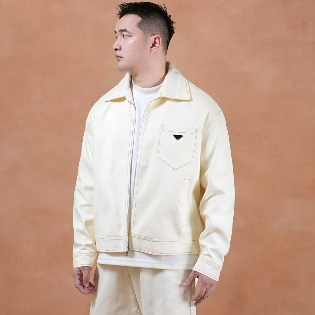 马丁叔叔 秋冬新款高级感牛仔夹克时尚百搭外套