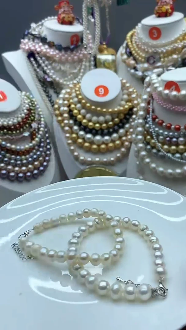 淡水珍珠未镶嵌颈饰1