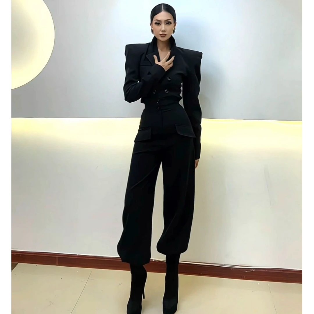 【Ayguzal女服装】2号新款套装时代女服装高级风格显瘦气质高腰