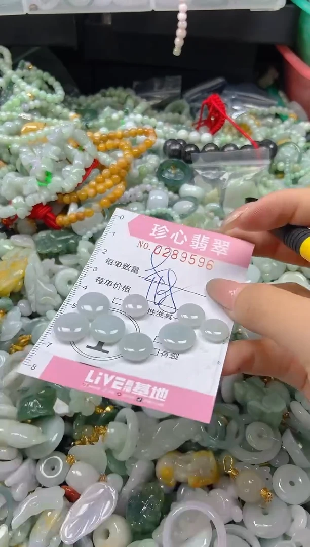 翡翠未镶嵌颈饰闪购0289596