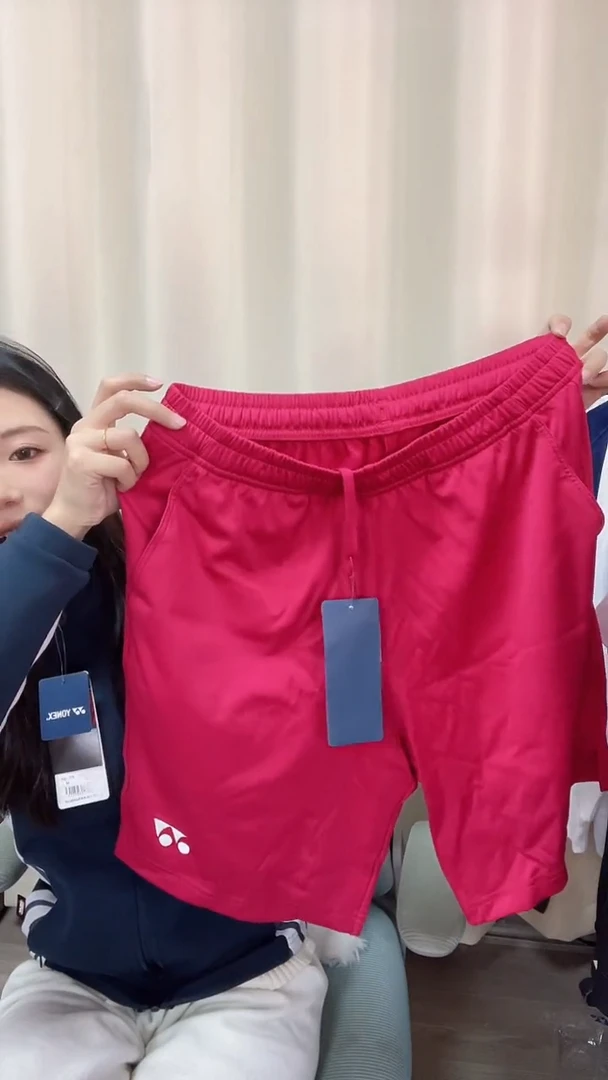 49 正品微瑕 玫红短裤L