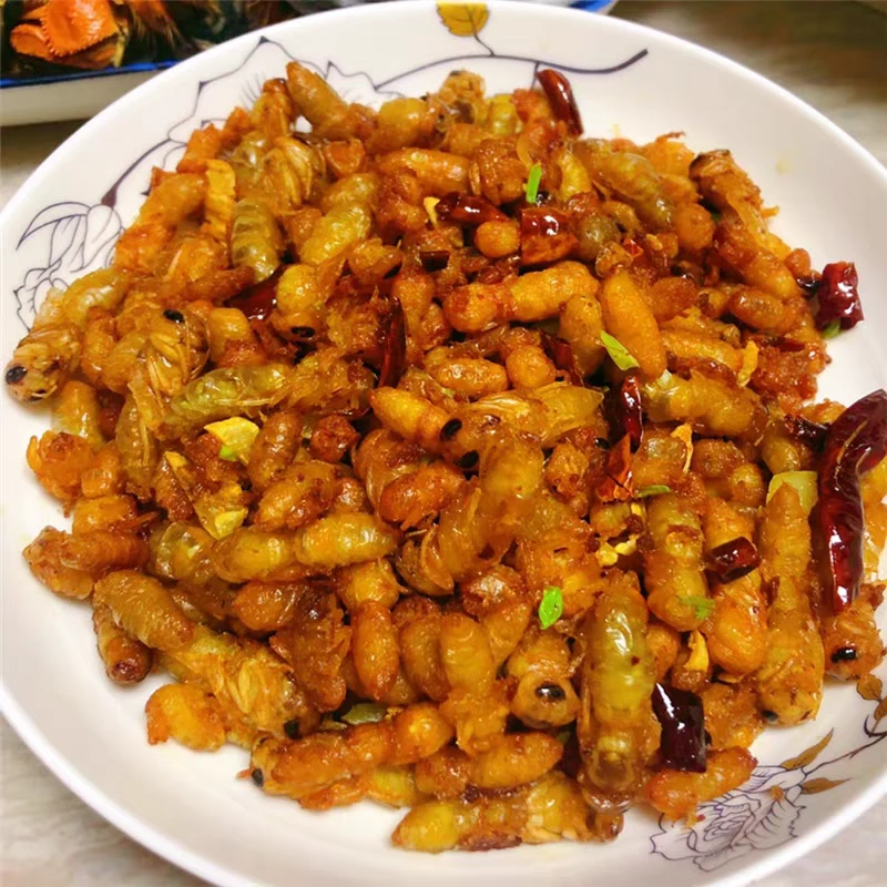 油炸蜂蛹精品12级高蛋白高营养马蜂蛹