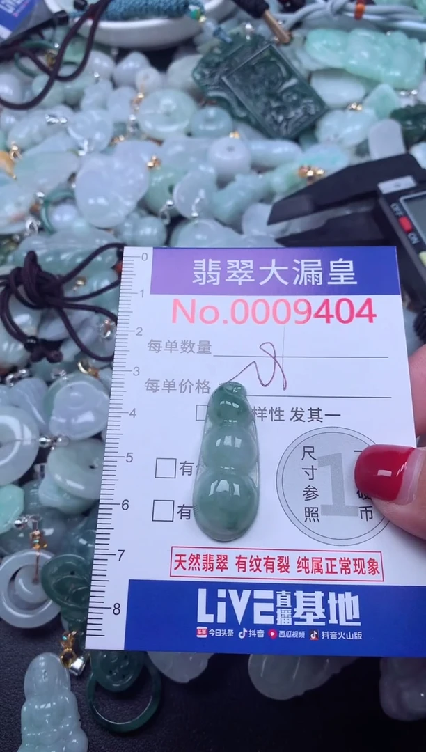 颈饰未镶嵌翡翠9404