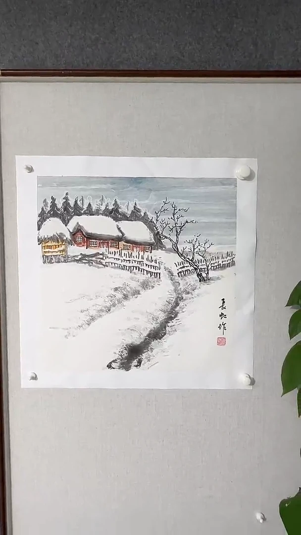 国画谢长虹老师50斗方