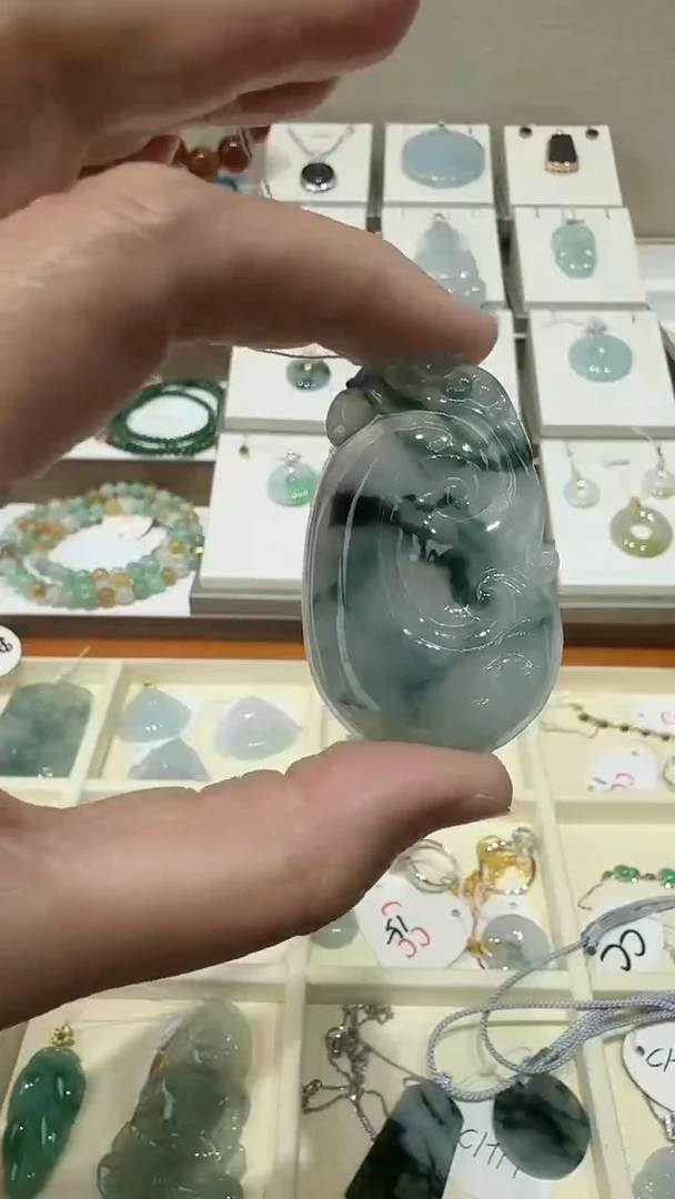未镶嵌挂件翡翠A货翡翠多样性孤品