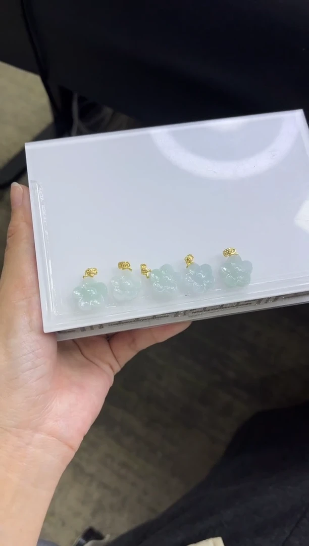 【闪购商品】翡翠颈饰银S925镶嵌W3/多样性发一件/配绳子（小）