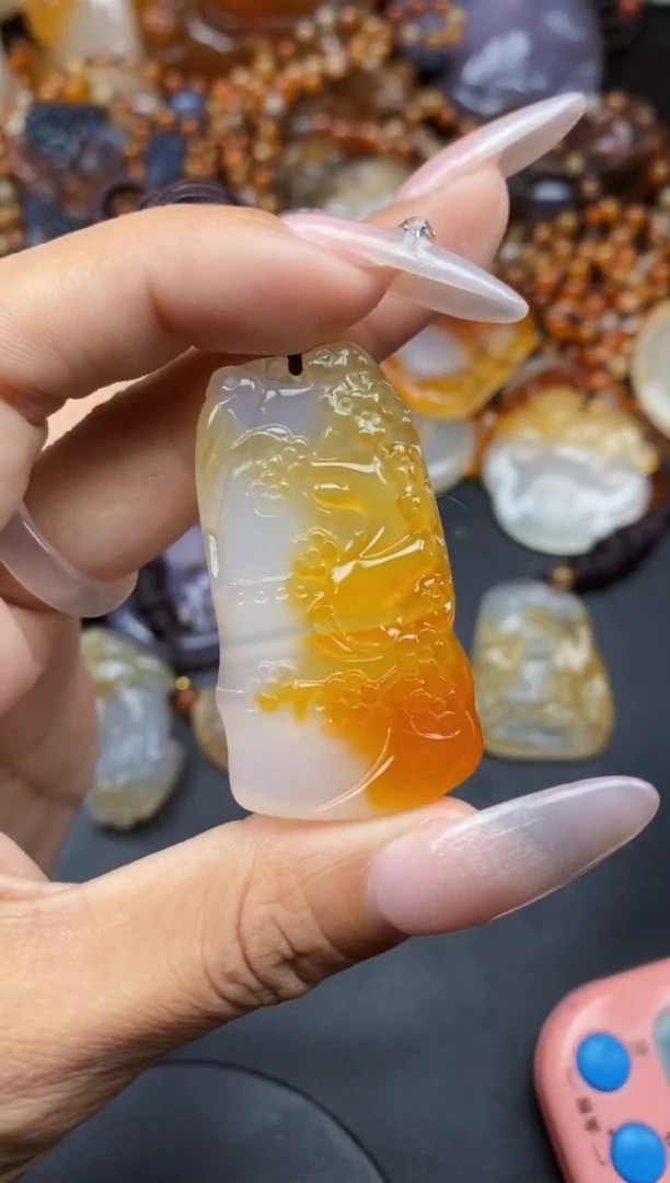 【闪购商品】玛瑙/玉髓颈饰未镶嵌ll
