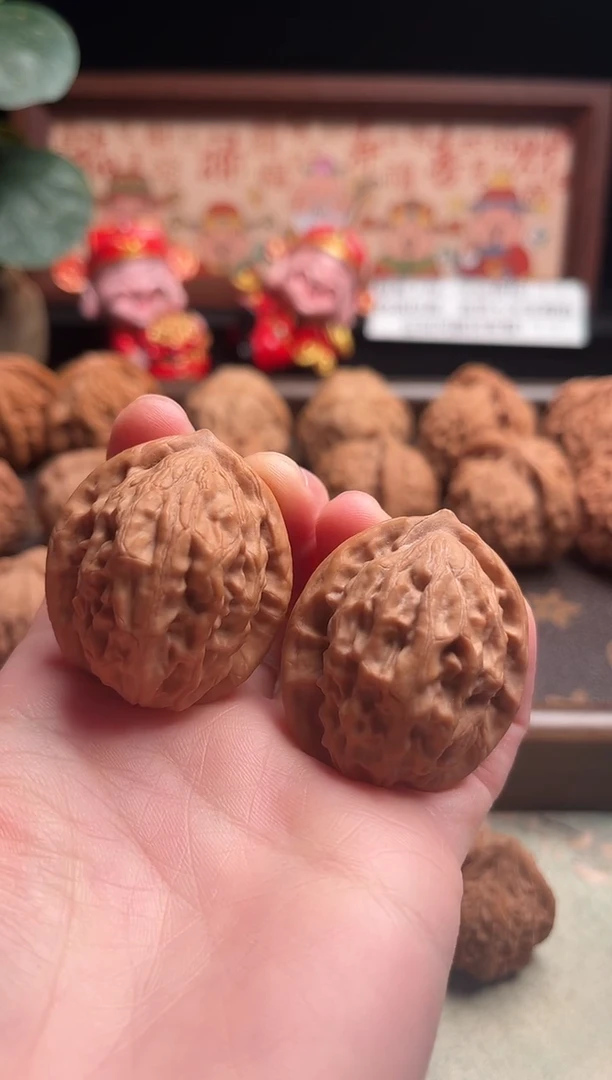 把件文玩核桃大红袍35