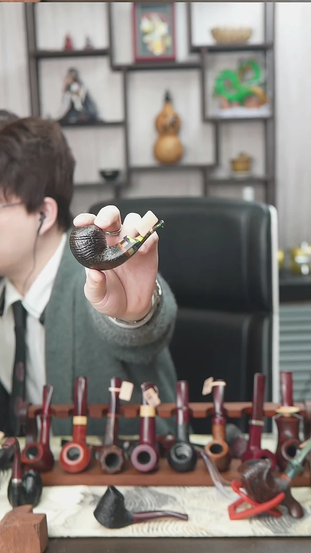 石楠木炫彩坎嘴大空腔牛头