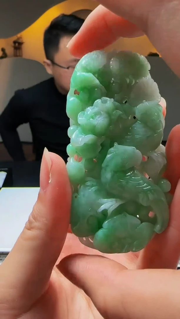 【闪购商品】定制翡翠未镶嵌Q01603翡翠毛货