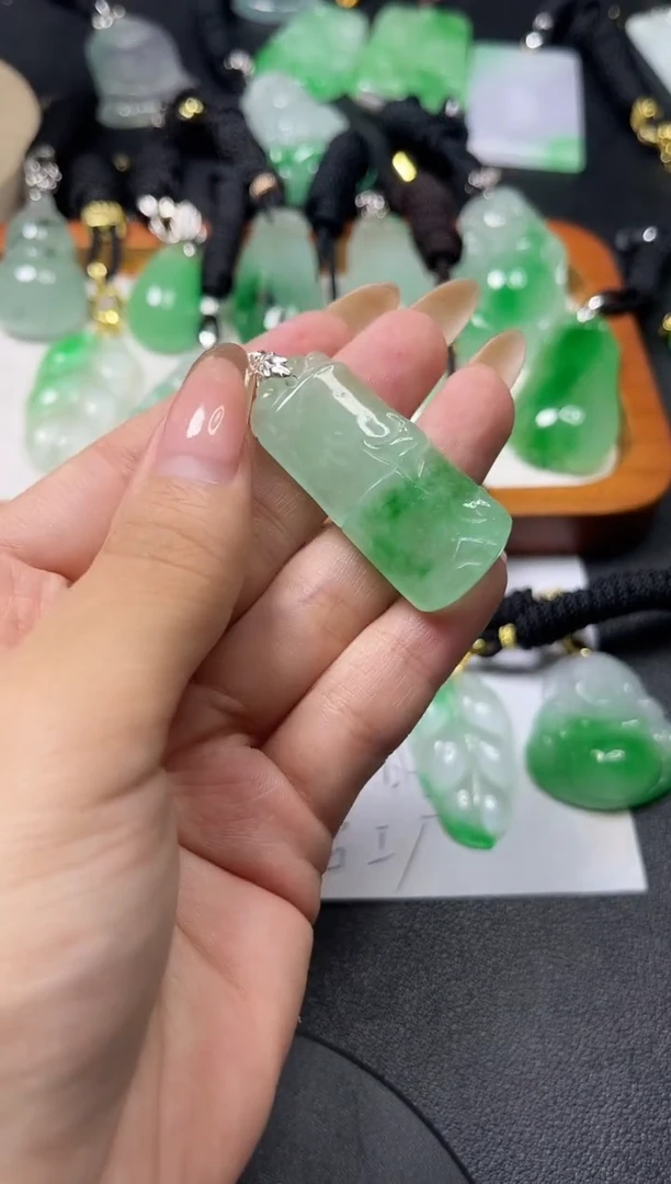 颈饰未镶嵌翡翠所见即所得 一图一物
