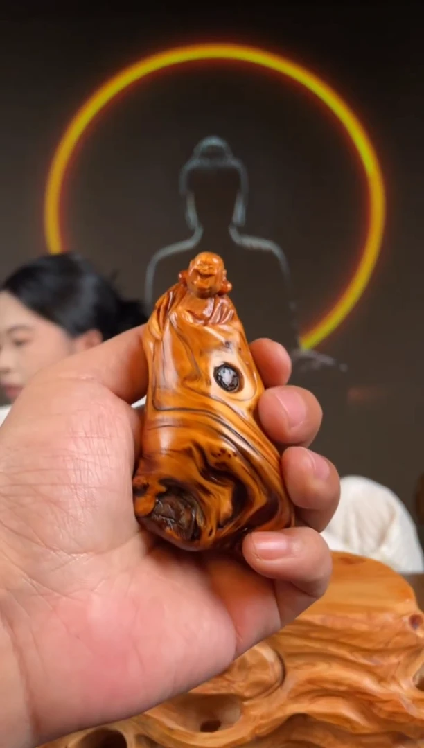 柏木（崖柏）手工摆件,先抢先得! 编号:335