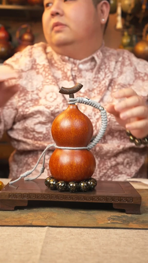 【闪购商品】A357大漆葫芦一物一拍记葫堂出品