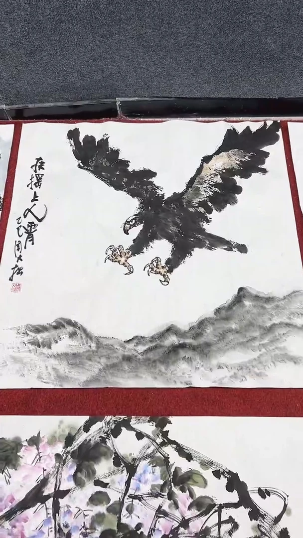 国画周大拙/国画/花鸟