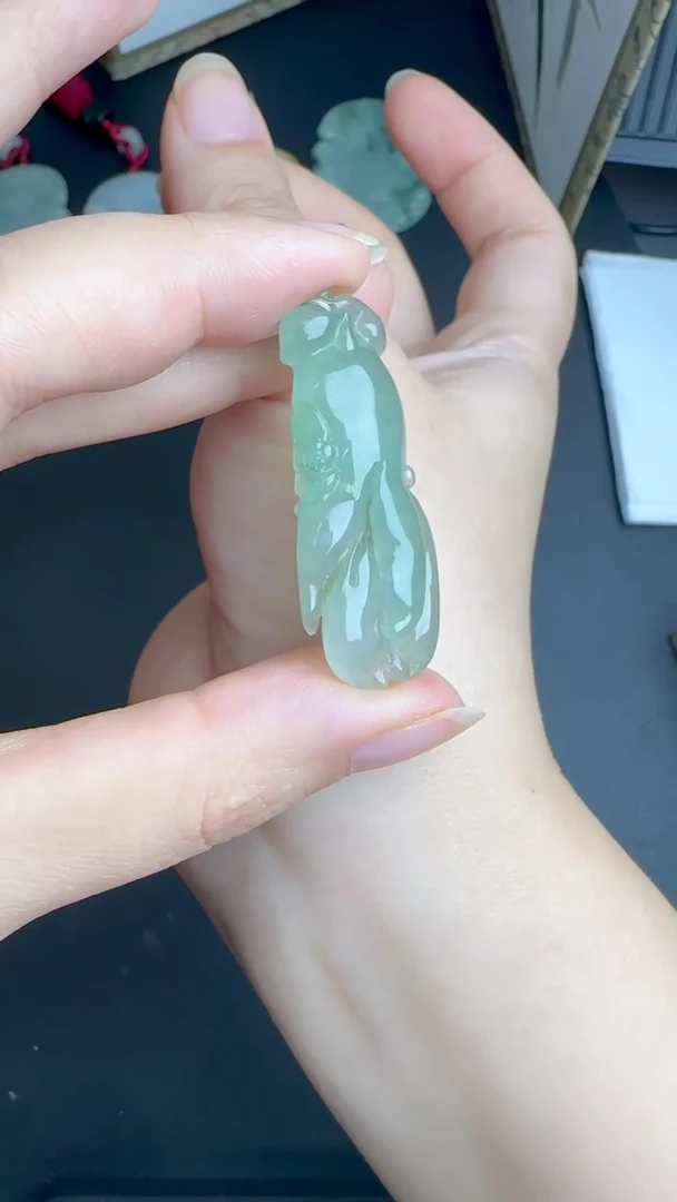 翡翠未镶嵌颈饰JJD0428046