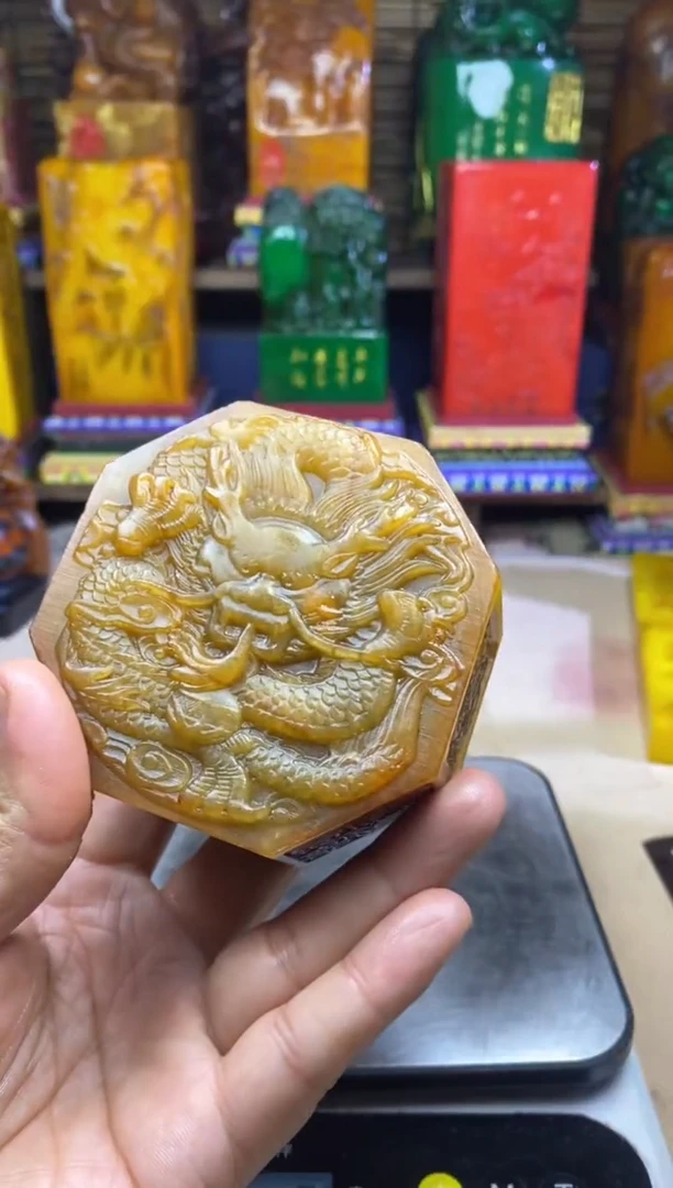 寿山石印石纯天然篆刻石料