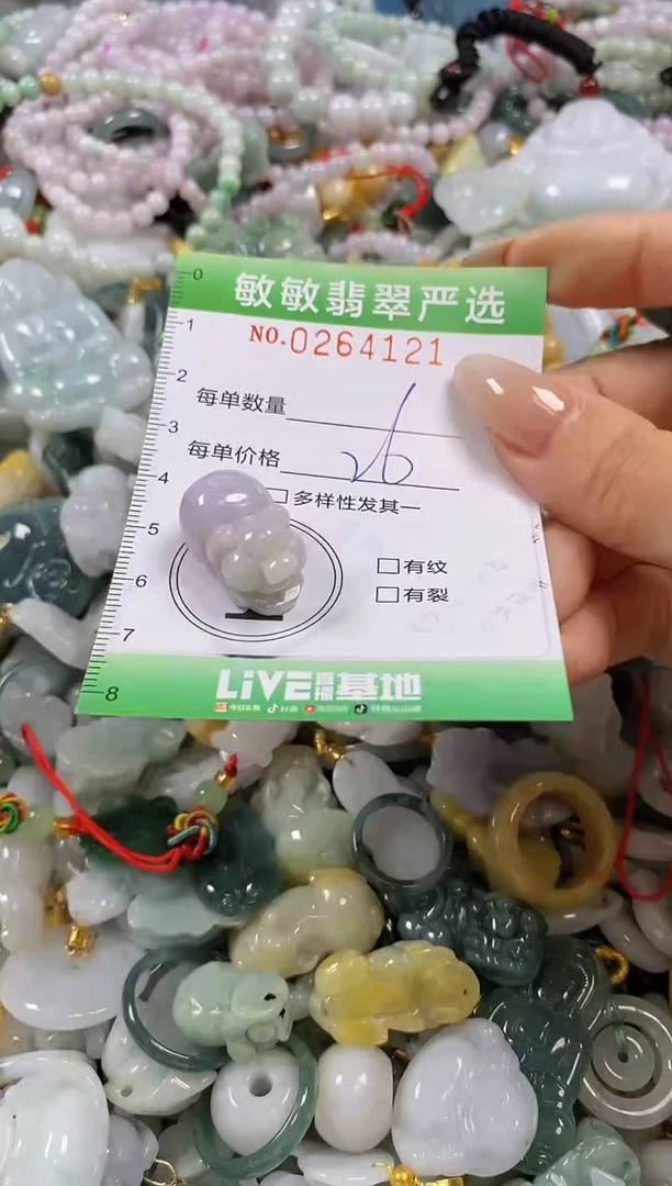 翡翠未镶嵌颈饰闪购0264121