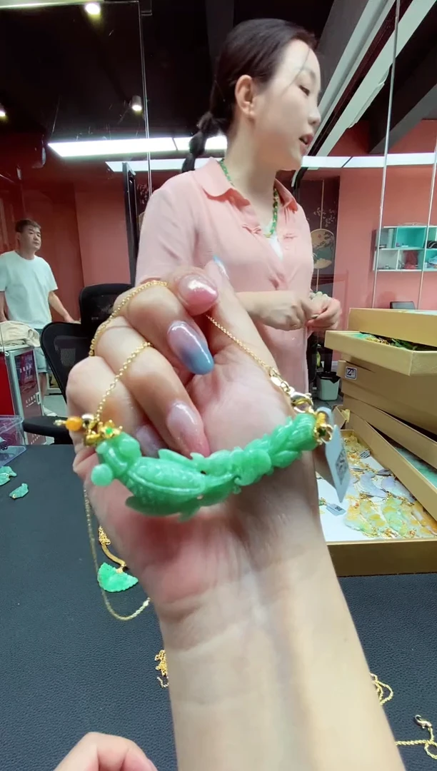 颈饰未镶嵌翡翠翡翠吊坠
