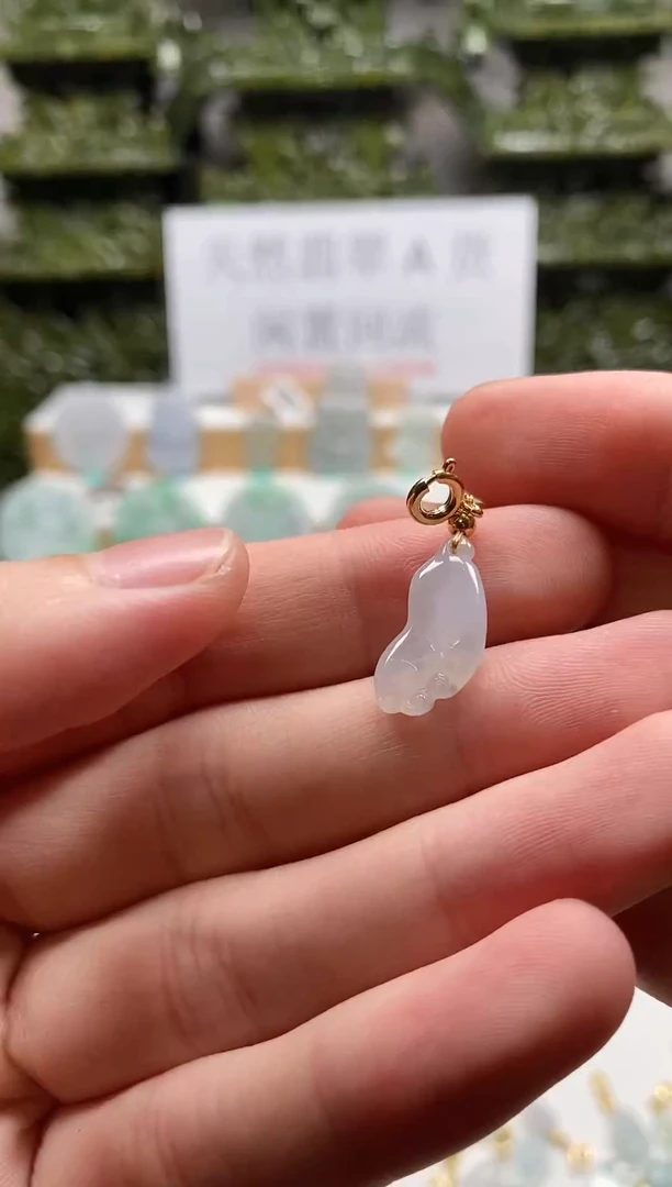 【闪购商品】翡翠颈饰未镶嵌吊坠37