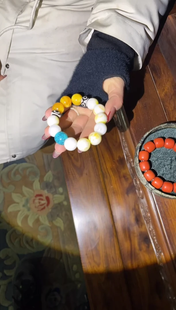 【闪购商品】蜜蜡手链未镶嵌64合合合合合合合合