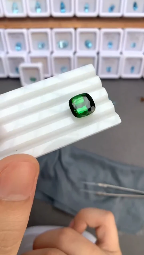 未镶嵌裸石定制碧玺6.58ct