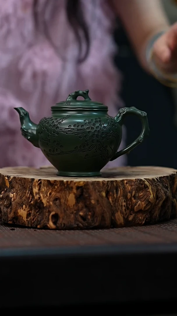 茶壶紫砂宜兴岁颐传砂原矿全手3