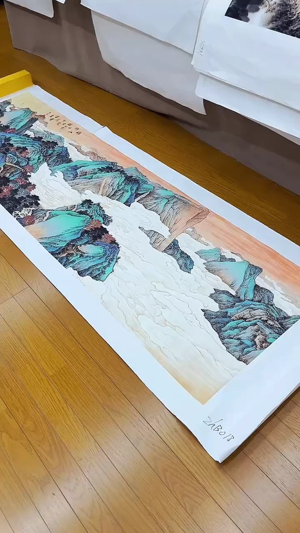 国画九霄甄选国画作品zhb
