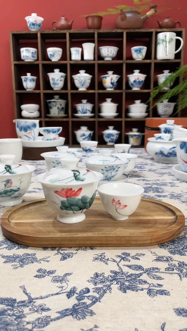 【闪购商品】盖碗/杯群芳斋闪购链接（以闪拍图片为准）