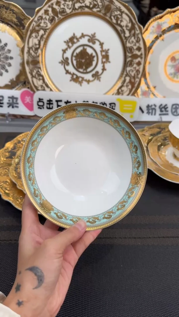 【闪购商品】瓷片6英寸水果碗 福利款 2个