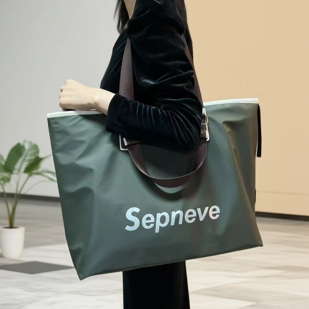 NEVE进口托特包时尚旅行包通勤健身大容量女包单肩手提包百搭