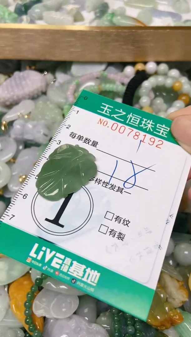 翡翠未镶嵌颈饰闪购0078192