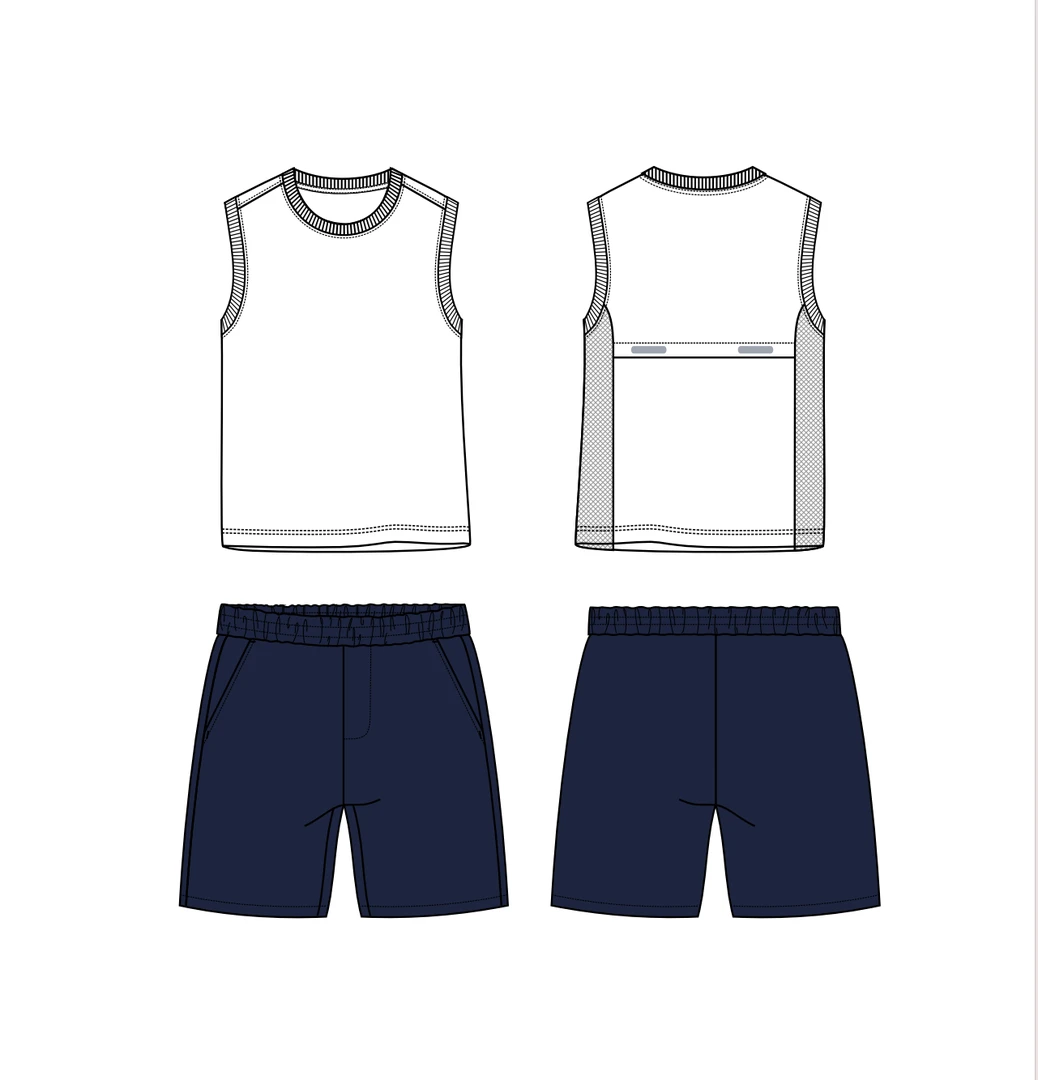 【冰丝速干】儿童夏季新款薄款中大童透气凉爽舒适运动套装KIN