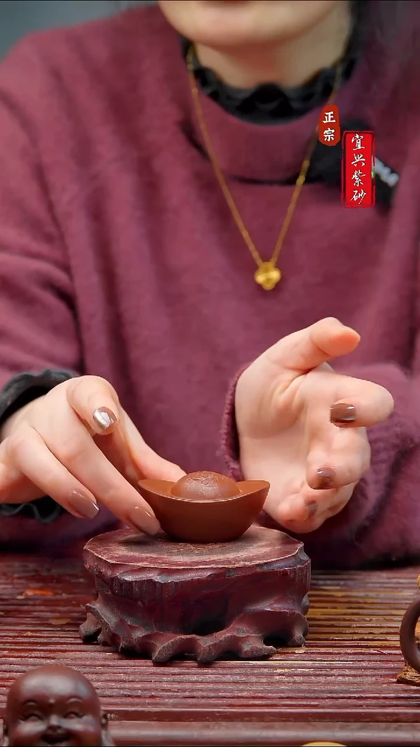 紫砂茶宠宜兴紫砂茶宠摆件