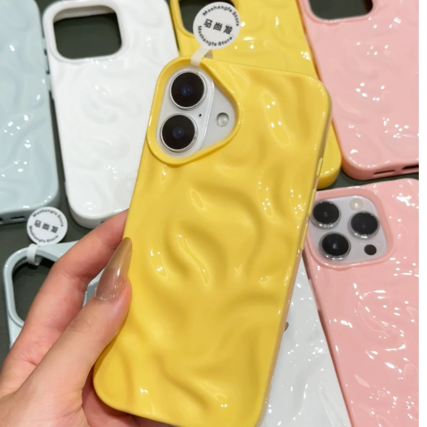 UWCYXOM纯色牛奶壳适用iPhone16手机壳14苹果15promax简约