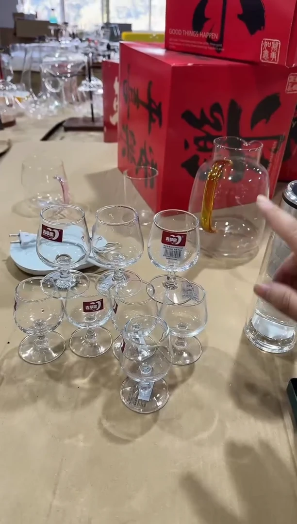 【闪购商品】水晶玻璃无盖款青苹果闪购价*8