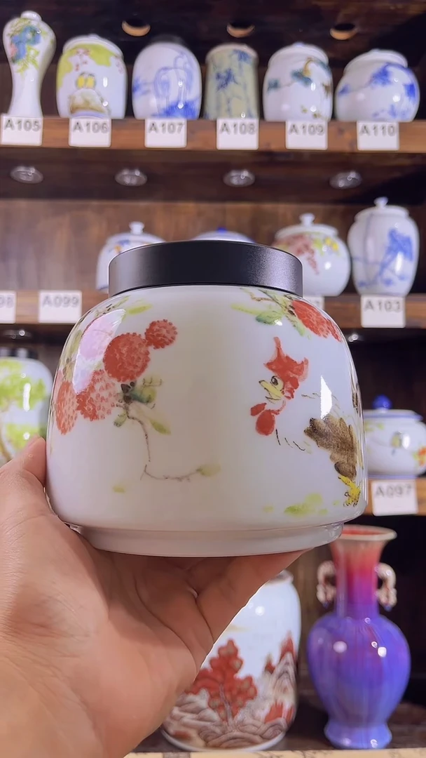迎君陶瓷纯手工手绘 1