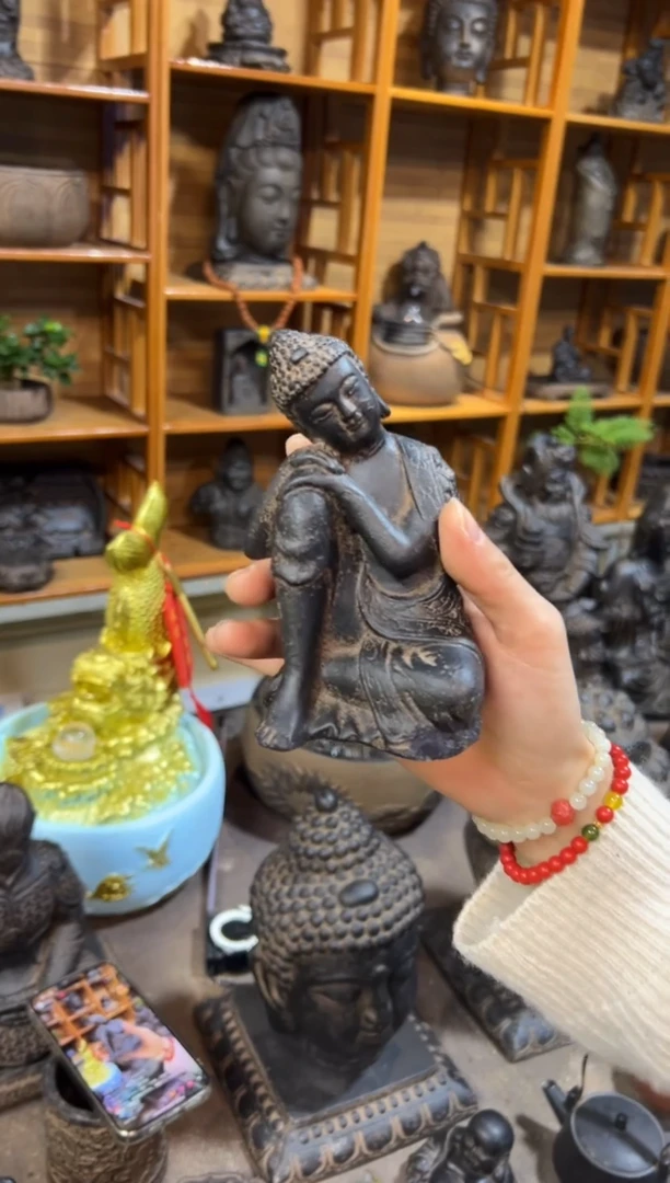 陶土【火山泥】睡佛