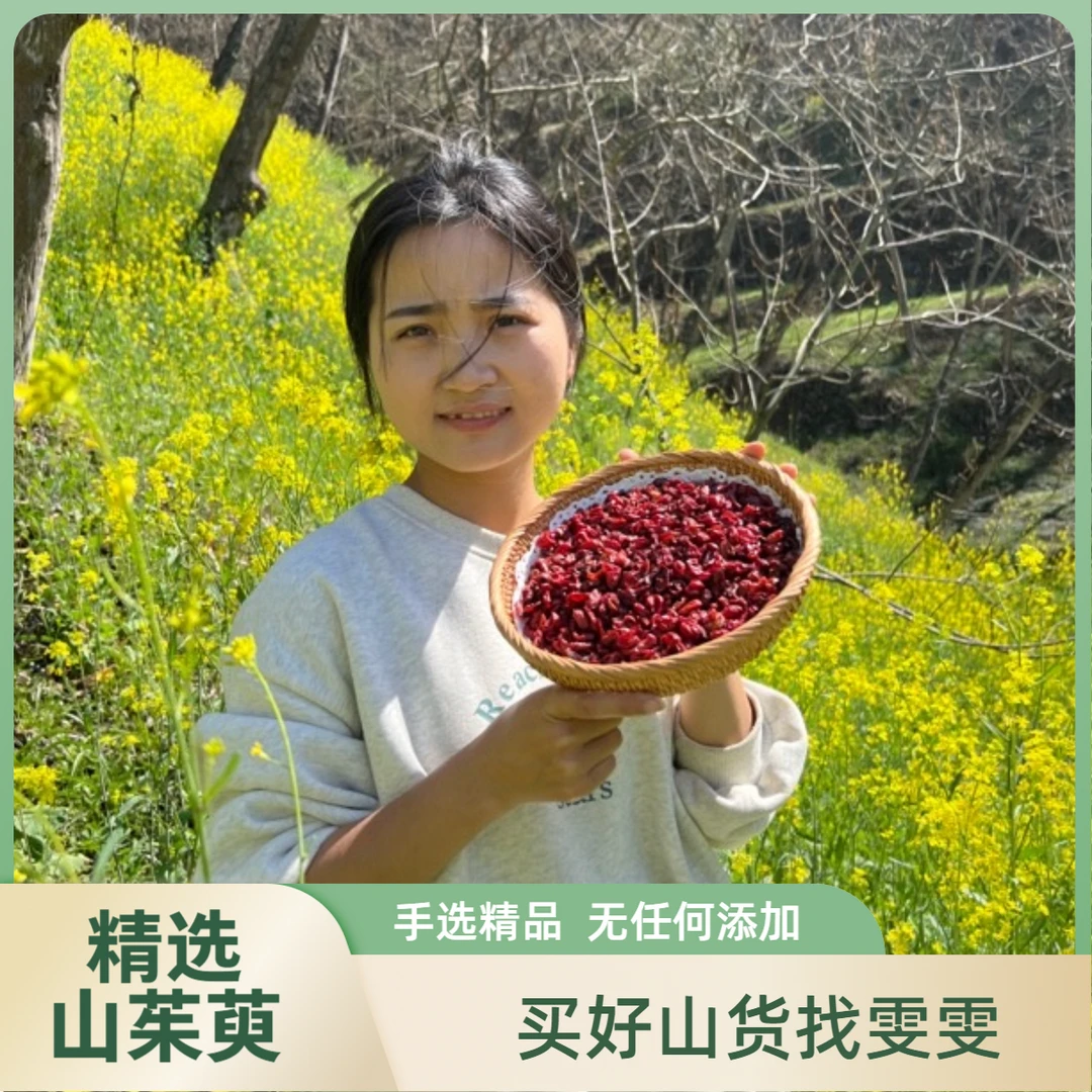 【山茱萸】正宗浙江临安高山无核杭茱萸无添加晒干精选山萸肉饱满