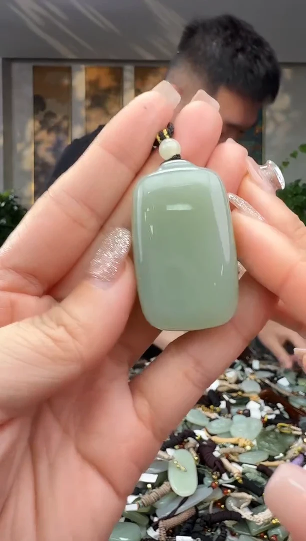 颈饰未镶嵌和田玉拍一发一多样性发货