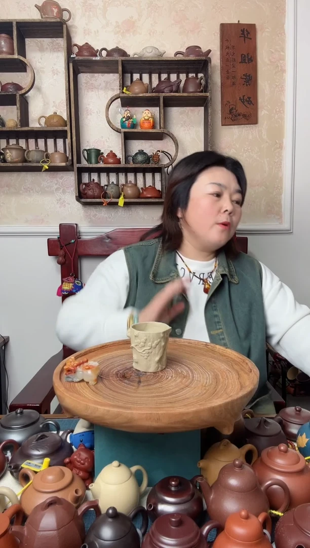 【闪购商品】紫砂茶壶本绿   主人杯