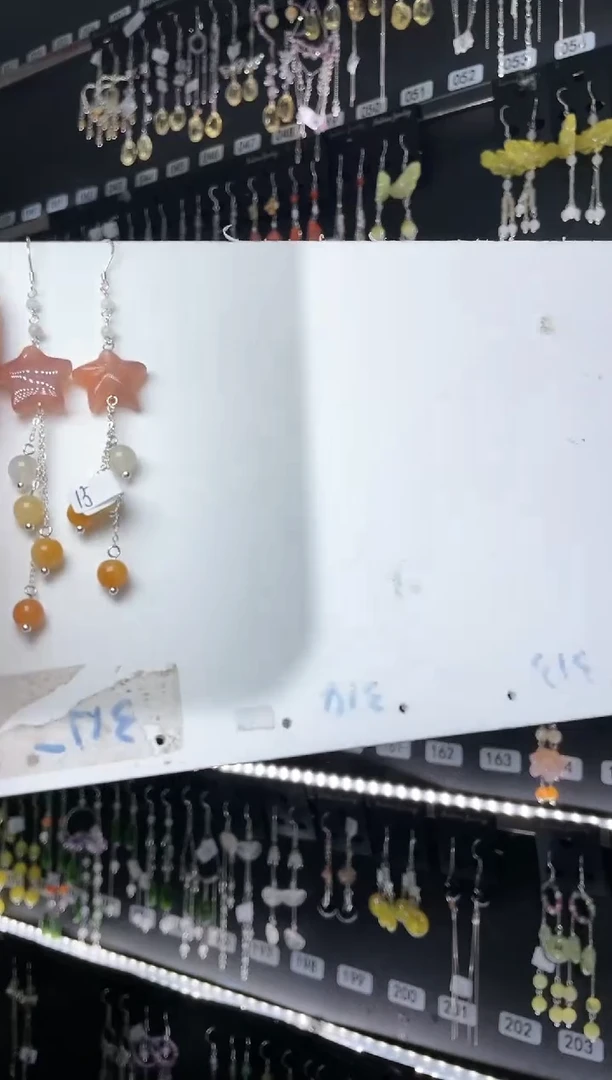 【闪购商品】紫晶耳饰银S925镶嵌葡萄柚不是釉