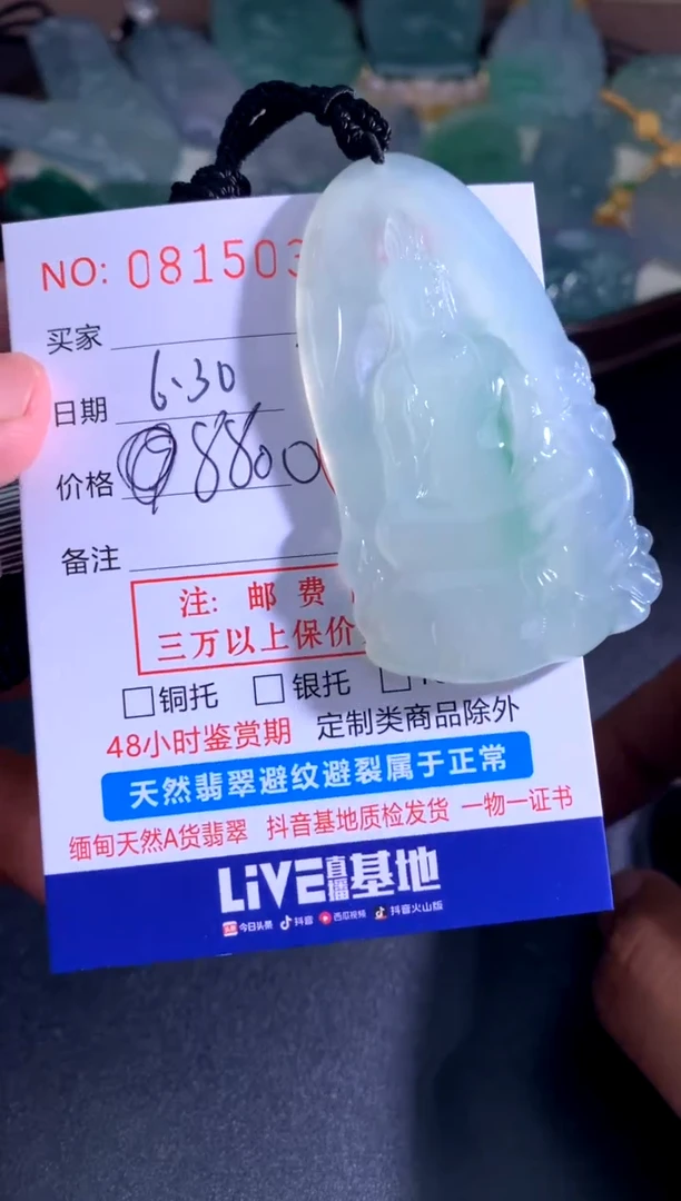 翡翠未镶嵌颈饰z**o好好